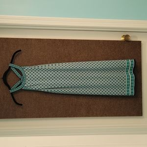 Max Studio Knee Length Dress. Size Medium. Excellent Condition. Blue Green